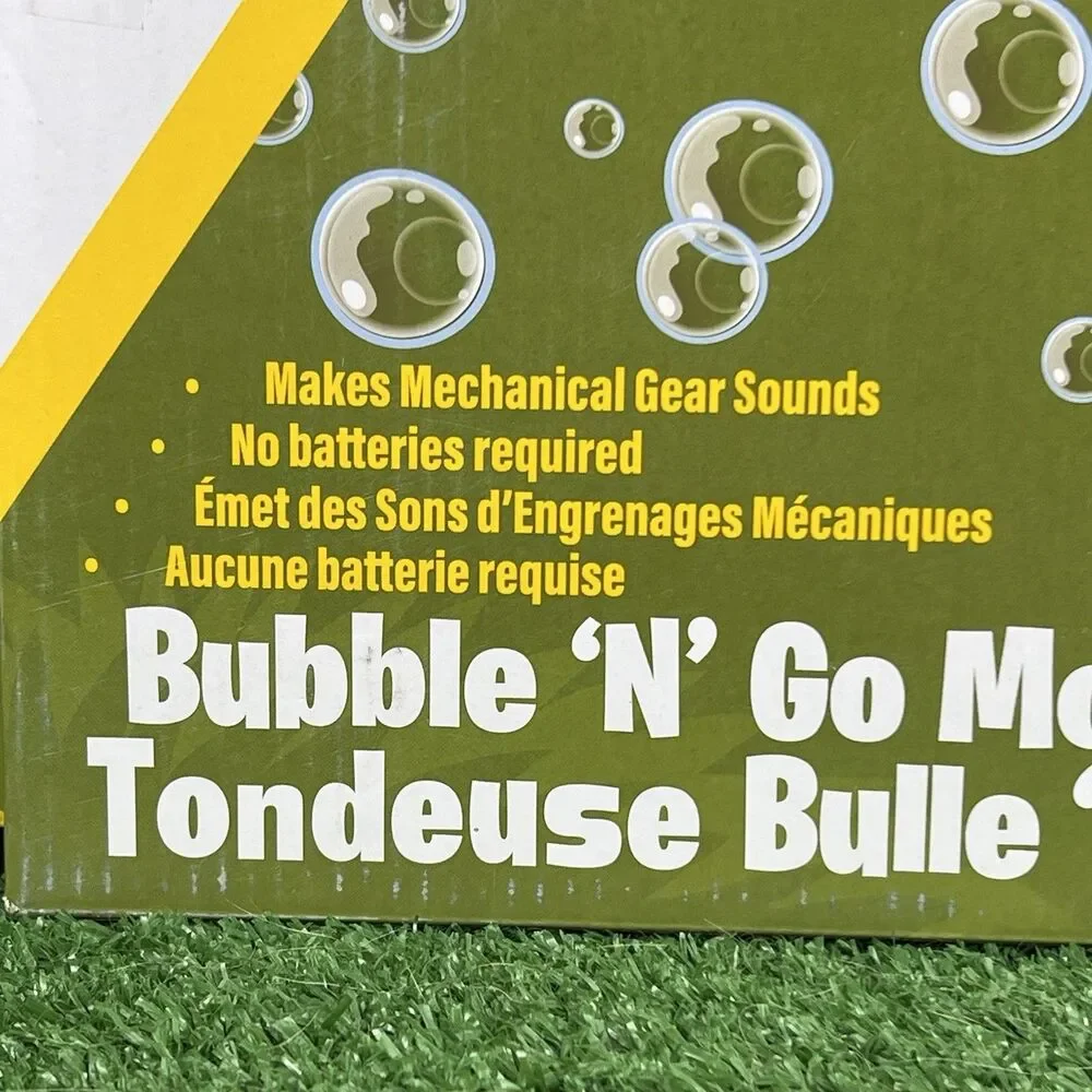 John Deere Bubble 'N' Go Lawn Mower Toy Bubble‎ Solution Toddler’s Holiday Gift